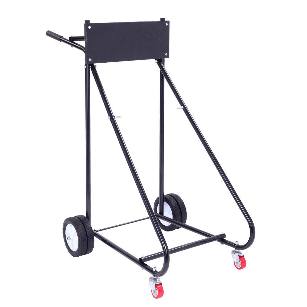 Zimtown Outboard Boat Motor Stand, Engine Carrier Cart Dolly for