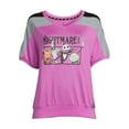 thumbnail image 2 of Disney's Women's and Women's Plus Size Nightmare Before Christmas Graphic Sleep Tee, 2 of 5