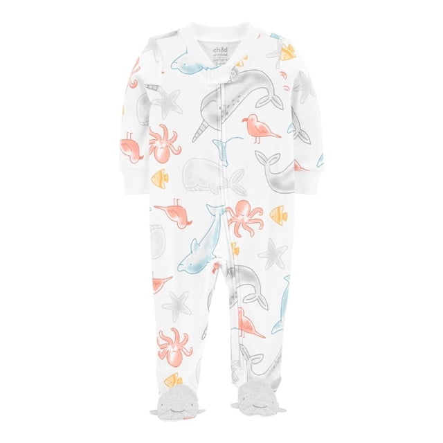 Mameluco Child of Mine Niños 3-6M Estampado animales Blanco
