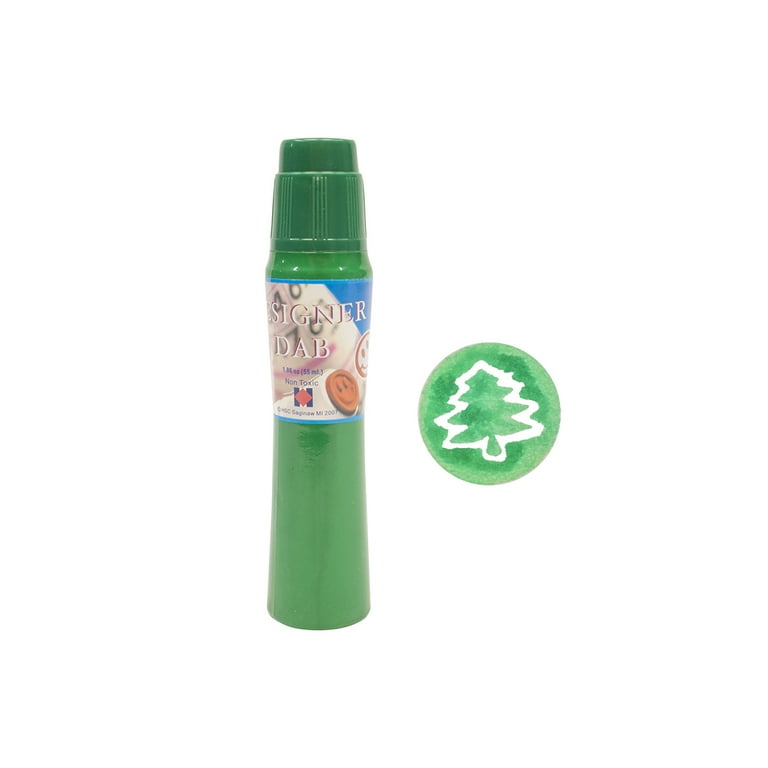 Green Christmas Xmas Tree Fast Drying Bingo Dauber Bright Ink Dot Dabber Marker Green Christmas Xmas Tree Fast Drying Bingo Dauber Bright Ink Dot Dabber Marker