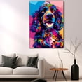 thumbnail image 4 of Irish Water Spaniel Poster Wall Art - Colorful Dog Canvas Wall Art For Living Room - Modern Art Wall Decor Ready To Hang, 4 of 5