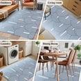 thumbnail image 5 of Area Rugs for Living Room Bedroom, Ombre 4'x6' Rug Washable Carpet Runner Indoor Outdoor, Farmhouse Stripes Modern Abstract Art Non Slip Accent Floor Mats Rug for Kitchen, Office, 5 of 8