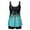 Blue, variant on Tankini Swimsuits for Women Sexy Retro Two Piece Bathing Suits Tummy Control Athletic Loose Swimwear with Boyshorts