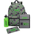 thumbnail image 1 of Minecraft Lunch Bag And Backpack Set (Pack Of 4), 1 of 5