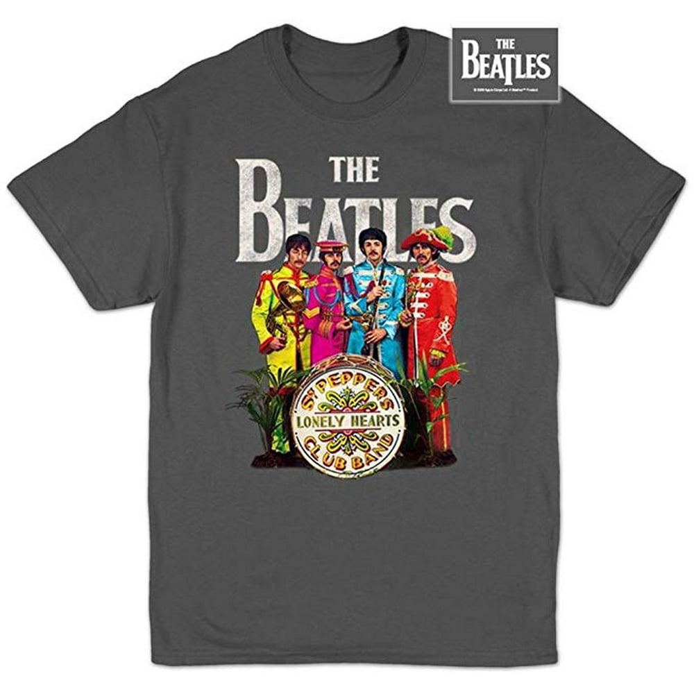 Bravado - The Beatles Sgt. Peppers Charcoal T-ShirtSM, MD, LG, XL New ...