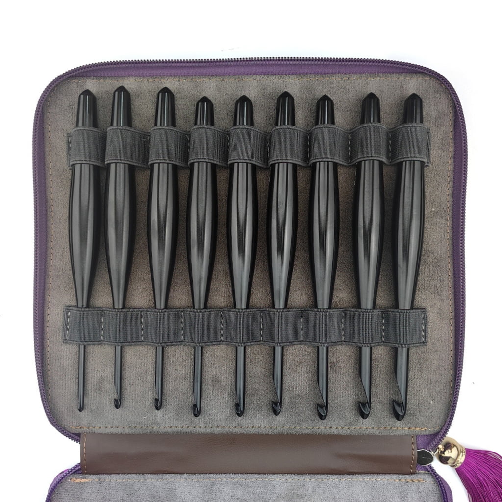 Aluminum Crochet Hook Needle for Knitting Sweater Scarves Bag Socks 3.5mm-8.0mm