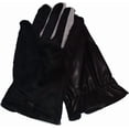 thumbnail image 4 of Men’s Winter Autumn Black Brown Smooth PU Leather Plus Thick Velvet Touch Screen Gloves, 4 of 5