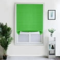 thumbnail image 2 of No Tool Pleated Window Paper Shades Room Darkening Blinds Green 36x59", 2 of 7