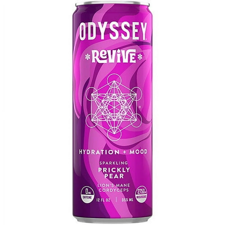 Odyssey Elixir Hydration and Focus Sparkling Mushroom Drink