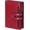 B08 Bright Red, variant on Small Women's Wallet Leather Ladies Billfold Card Holder RFID Blocking with Zipper Pocket