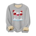thumbnail image 4 of Blusas y camisas de manga larga con cuello redondo para hombre, con estampado informal, deportivas, de terciopelo, de manga larga y cuello redondo, blusa de poliéster para hombre, 4 of 4