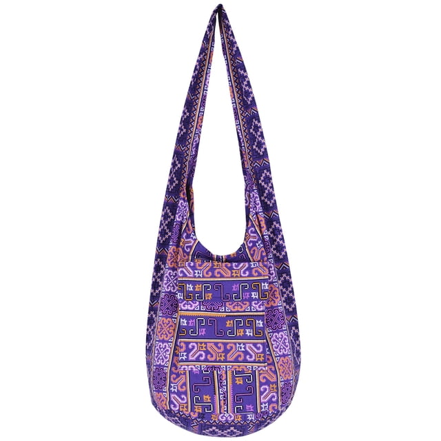 Tu acogedor bolso bandolera Boho bolso de algodón hecho a mano para unisex