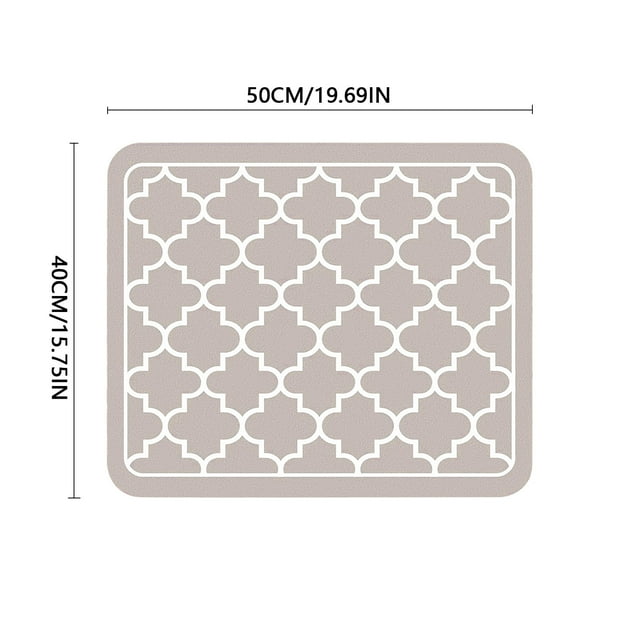 Diatomaceous Earth Coffee Machine Mat Draining Mat Thermal Insulation Mat Tea Coffee and Tea Maker