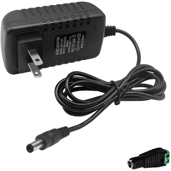 DC 24V 1A Power Supply Adapter 24W AC Adapter 100-240V 50-60Hz to DC 24 Volts 1A