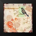 thumbnail image 2 of Studio M 15x15 Black Modern Framed Museum Art Print Titled - Darling Birds 2, 2 of 5