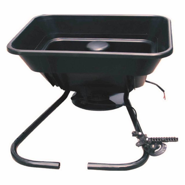 Field Tuff 12V ATV 80lb Load Capacity Broadcast Seed & Fertilizer Spreader