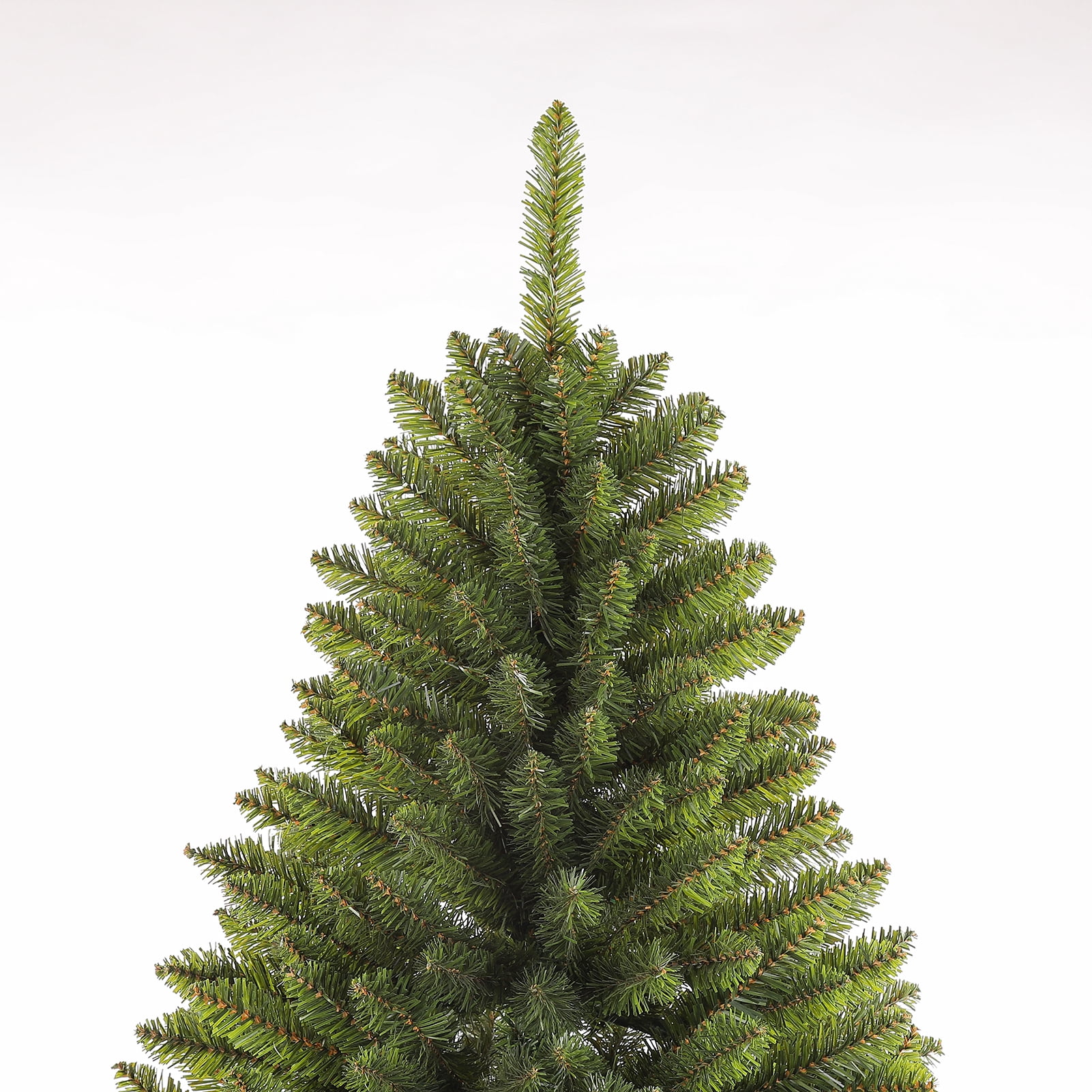 7.5 ft Artificial Christmas Tree with 2070 PVC Branch Tips, Army Green