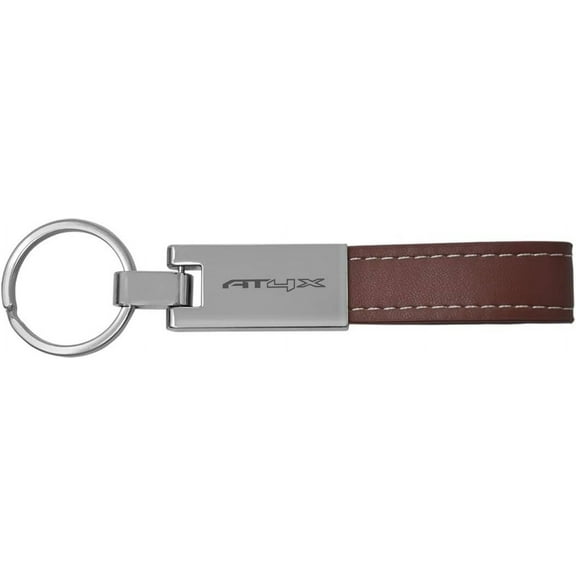 SR1 Performance GMC AT4X Keychain - Leather Key Tag for Sierra AT4 Trucks