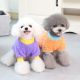 thumbnail image 3 of Solid Coral Fleece Pet Pullover Keep Your Dog Warm in Winter – Soft & Cozy Sweatshirt, 3 of 8