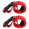 thumbnail image 2 of 2pcs Strap Buckle Adjustable Quick Side Release Packing Strap with 2 Handles for Outdoor Camping Luggage1m / 39in, 2 of 14