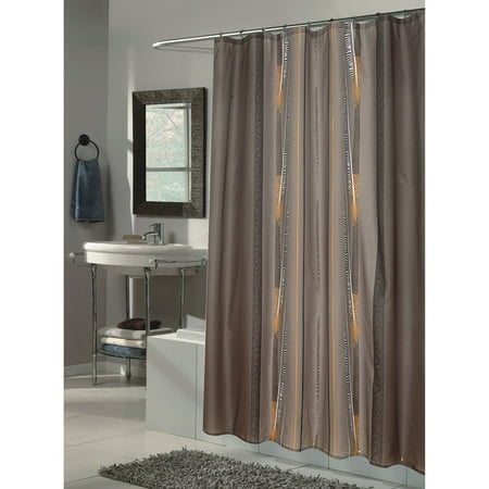 Carnation Home Fashions Catherine Fabric Shower Curtain