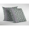 thumbnail image 2 of Bird Maze Suede Blown and Closed Pillow White, 2 of 4