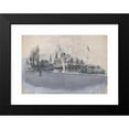 thumbnail image 2 of Harry Fenn 14x11 Black Modern Framed Museum Art Print Titled - The Athletic Club at Bowling Green (ca. 1900), 2 of 5