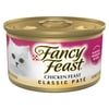 Purina Fancy Feast Chicken Feast Classic Grain Free Wet Cat Food Pate, 3 oz.