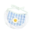 thumbnail image 4 of FEISHENTT Cute Lace Bandana Puppy Cat Flower Scarfs, Running Bear Decorated Apron And Scarf for Small Medium LargeBoy Pup Pet, 4 of 9