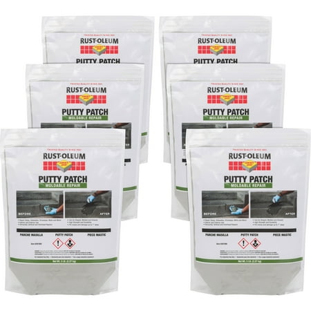 Patching Cement - Rust-Oleum Patching Material Cement-Based Moldable Repair 3 lb 6/CT GY 291995CT