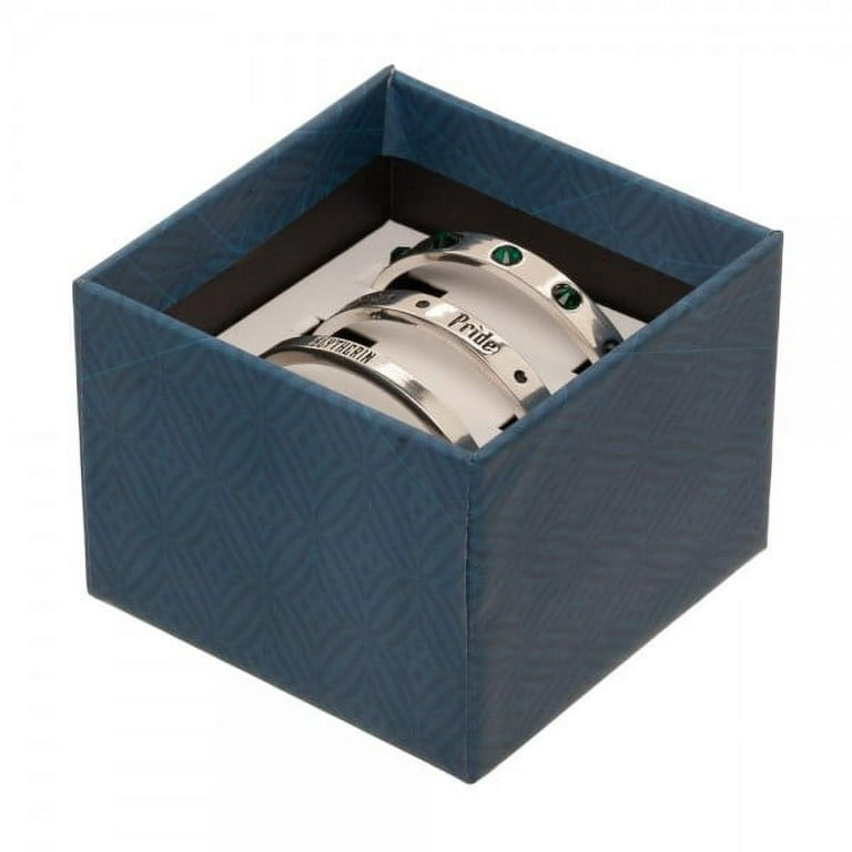Harry Potter Ceramic Trinket Box Round - Slytherin - Trinket Box With Lid -  6cm Décor - Slytherin Gifts