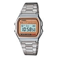 thumbnail image 1 of Reloj Casio Vintage Original A158wea-9vt Unisex E-watch Color De La Correa Plateado Color Del Bisel Plateado Color Del Fondo Dorado, 1 of 5