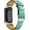 Green, variant on Tianle Compatible with Fitbit Charge 5/Fitbit Charge 6 Leather Bands for Women Men, Leather Replacement Watch Band Straps Wristbands Bracelet Accessory for Fitbit Charge 6/Charge 5 Activity Tracker