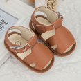 thumbnail image 5 of Infant Baby Girl Boy Sandals Comfort Premium Summer Outdoor Casual Beach Shoes with Flower Bowknot Anti Slip Rubber Sole Newborn Toddler Prewalker First Walking Shoes, 5 of 7