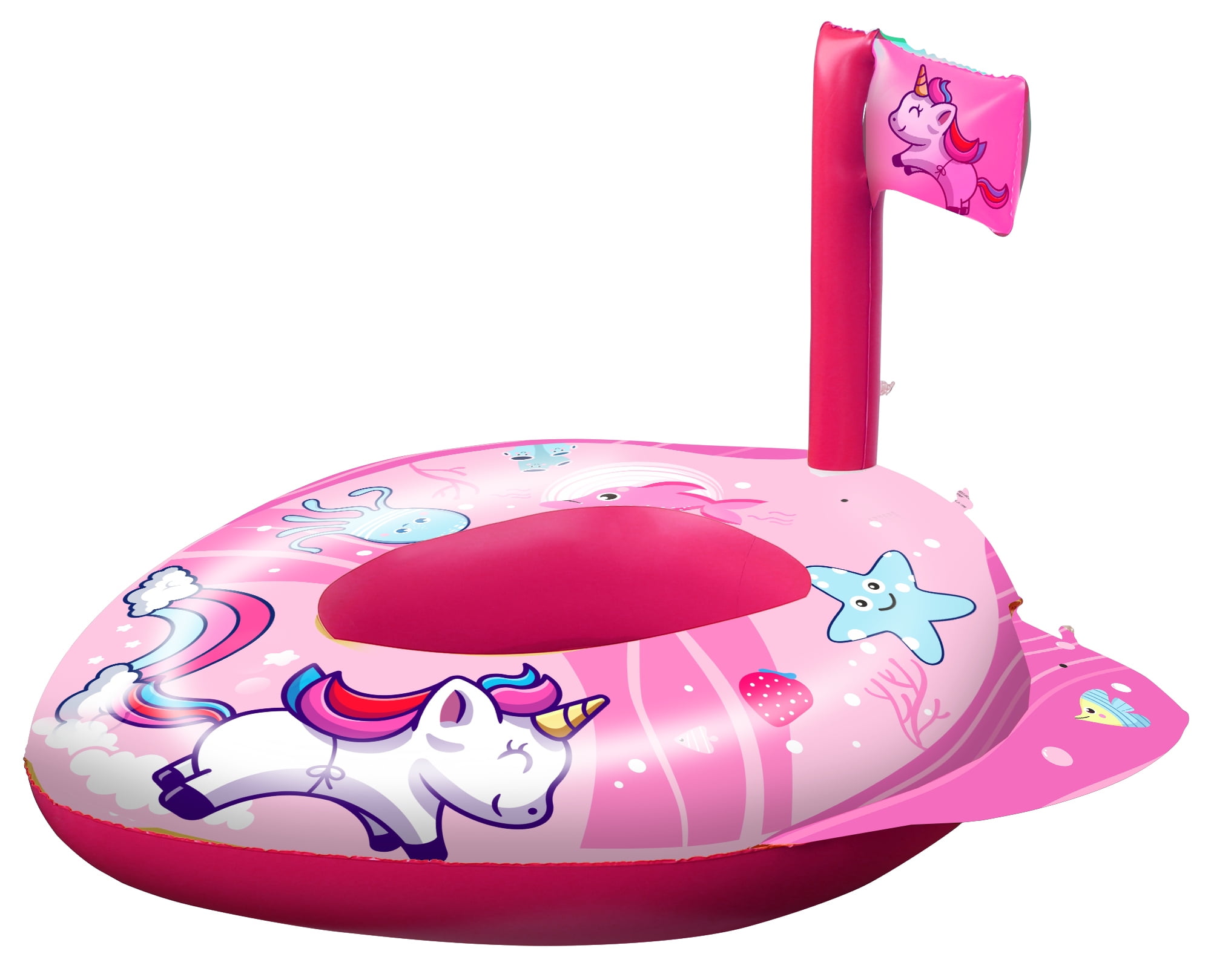 Beefunni Kids Pool Float Unicorn Toddlers Floaties, Inflatable Swimming 