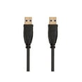 thumbnail image 2 of Monoprice 3' USB 3.0 Type-A to Type-A Cable, Black Cable, 2 of 6