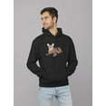 thumbnail image 2 of Stunning Abyssinian Cat Hoodie Men -Image by Shutterstock, Male Large, 2 of 4