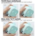 thumbnail image 5 of Reloj despertador con diseño de dinosaurio para niños, con carga USB, hora, fecha y temperatura automáticas, lámpara de noche y función de repetición, 5 of 5