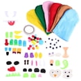 thumbnail image 1 of Shisuyan 1 Set Kids Felt Craft Set Hand Puppet Making Kit DIY Art Craft Supplies, 1 of 9