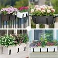 thumbnail image 5 of 4PCS Adjustable Planter Box Brackets, Brackets for Window Boxes Hanging Flower Box Holders, Heavy Duty Wall, 5 of 8