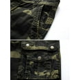 thumbnail image 5 of TRGPSG Men's Cotton Camo Cargo Shorts Relaxed Fit Multi Pocket Outdoor Cargo Work Shorts 36, 5 of 7