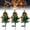 As shown, variant on 3PC Solar Christmas Tree Lights Holiday Decorations, 2026 Waterproof Solar Outdoor Christmas Tree, LED Solars Christmas Trees, Mini Christmas Decor for Outside/Garden/Patio/Lawn 32IN