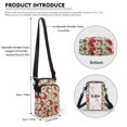thumbnail image 6 of HELLHERO Double Layer Underarm Shoulder Bag Polyester, Unique Gift Shoulder Bag, Xmas Axolotl Cheer, 6 of 7