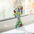 thumbnail image 4 of ViciArt Floral Beaker Acrylic Window Hanging – 9" Holographic Suncatcher, Science Teacher Décor, 4 of 4