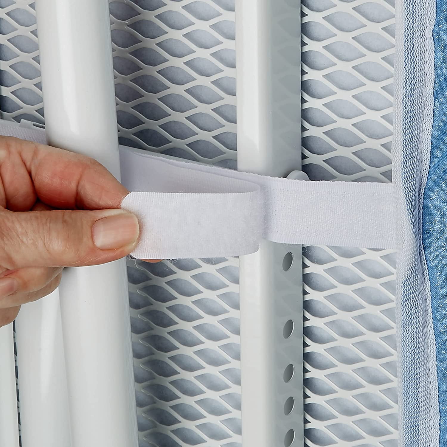 Hold N' Storage Ironing Board Cover and Pad, Large Fits All Standard Sizes 15" x 54" - Blue