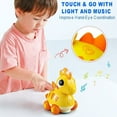thumbnail image 5 of Crawling Baby Toys for Babies, Touch & Go Light up Musical Dinosaur Walking Toys，Baby Musical Toys 6 to 12 Months Age 1-2, 5 of 7