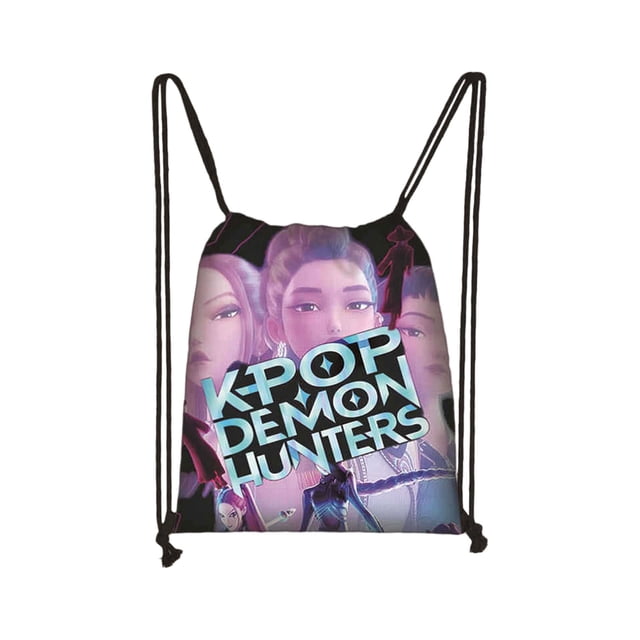Kpop Demon Hunters Backpack Huntrix School Bag,K-pop Demon Hunters Movie Print School Bag,Large Capacity Back to School Supplies Great Gifts for Fans Students