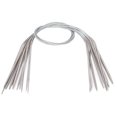 thumbnail image 4 of Smooth Stainless Steel Circular Knitting Needles Set, Durable Yarn Sliding Tips with Comfortable Grip for Basic Projects, Convenient Size Selection, 4 of 7