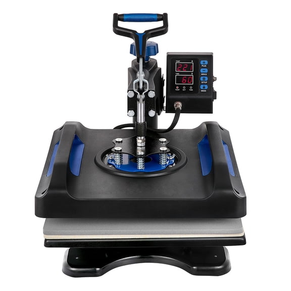 Heat Press Machine 12" x 15" upgraded Sublimation Machine Rotation Swing Away Heat PressHeating for DIY T-Shirts