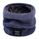thumbnail image 1 of Bufanda de punto de lana para mujer, bufanda de terciopelo cálida de invierno para hombre, cuello personalizado con degradado grueso para pareja, 1 of 6